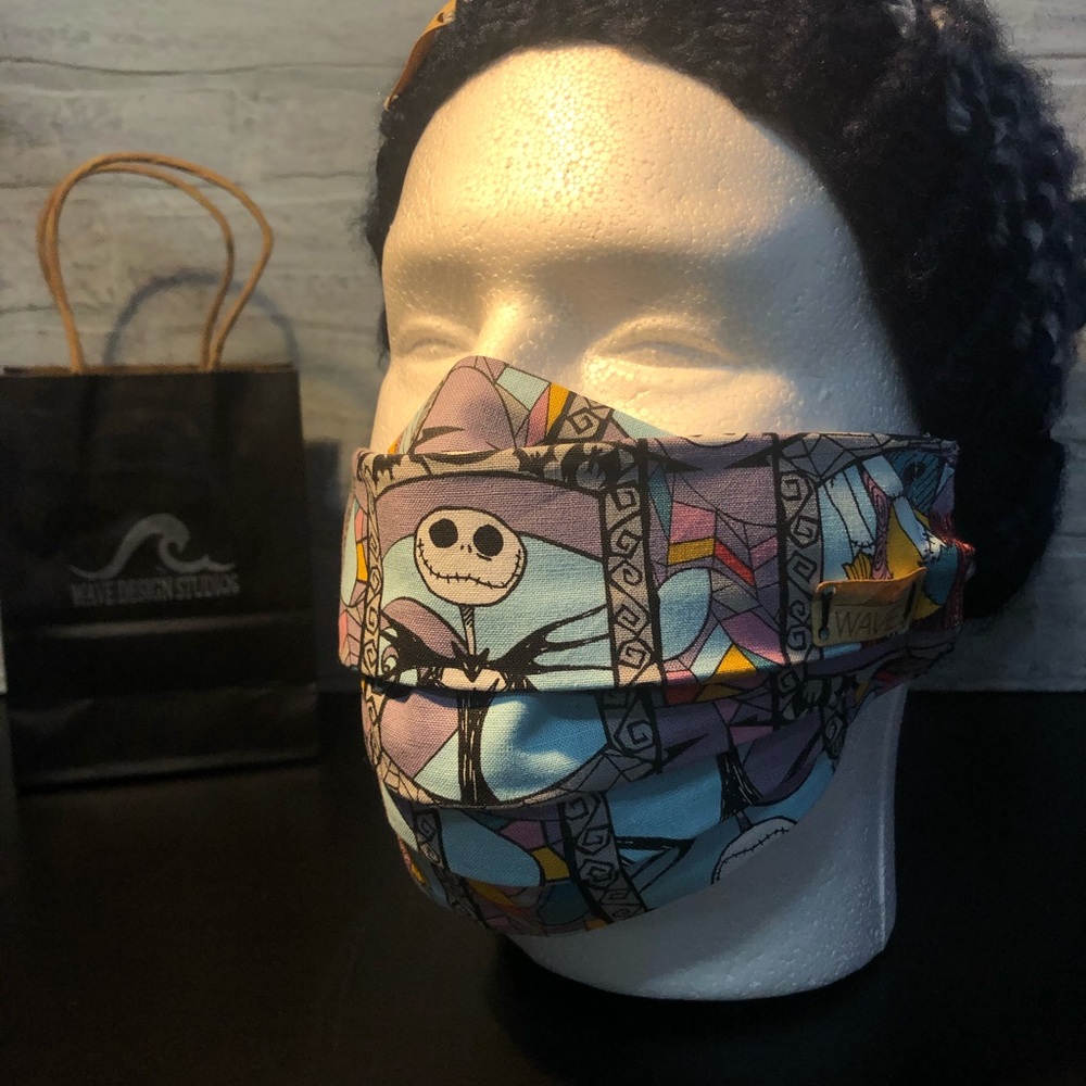 Reuseable unisex protective Face Masks. 3 layers.